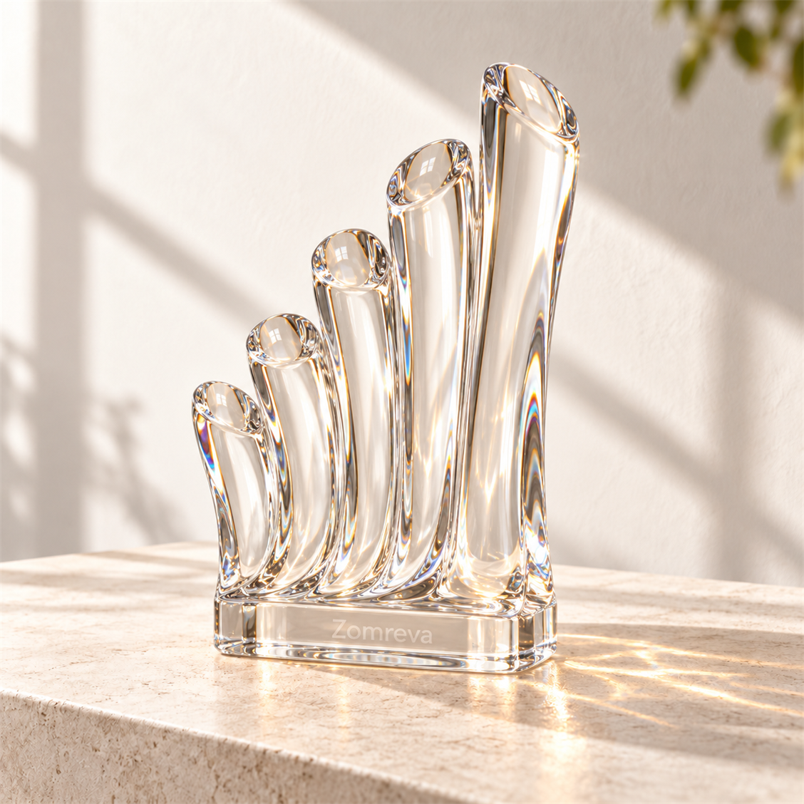 Zomreva Clear Rhythm Decorative Sculpture main sculpture view