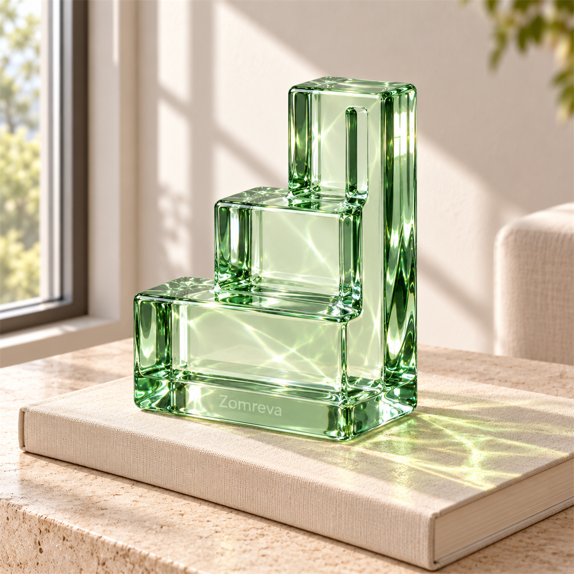 Zomreva Mint Step Decorative Object alternate angle view