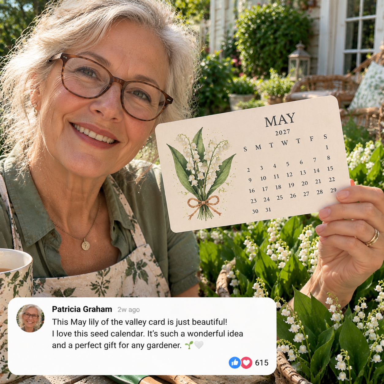 Patricia Graham — seed calendar customer photo