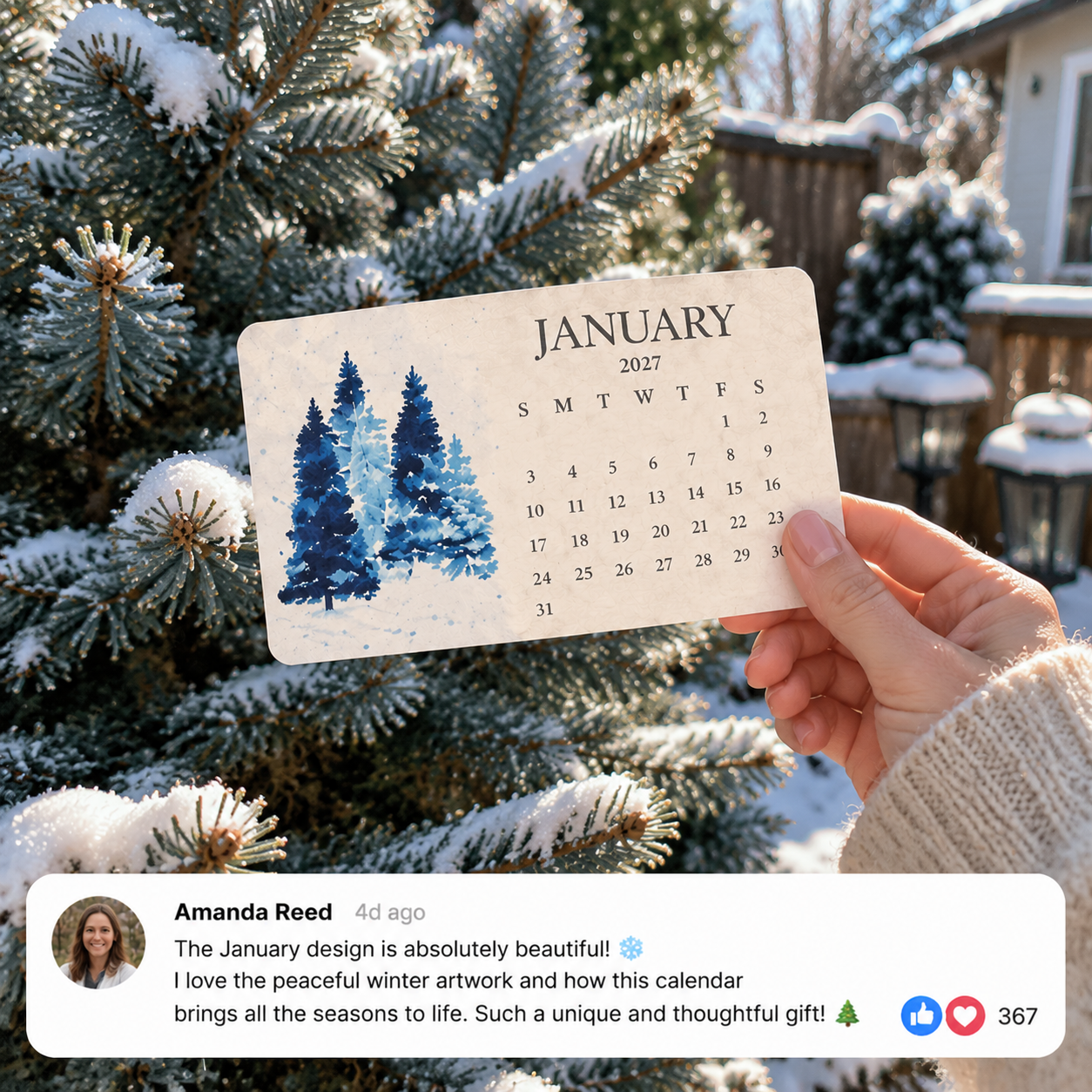 Amanda Reed — seed calendar customer photo